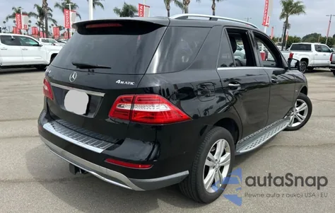 2012 Mercedes-Benz Ml 350 4Matic z USA, uszkodzony, nr VIN 4JGDA5HB5CA084537